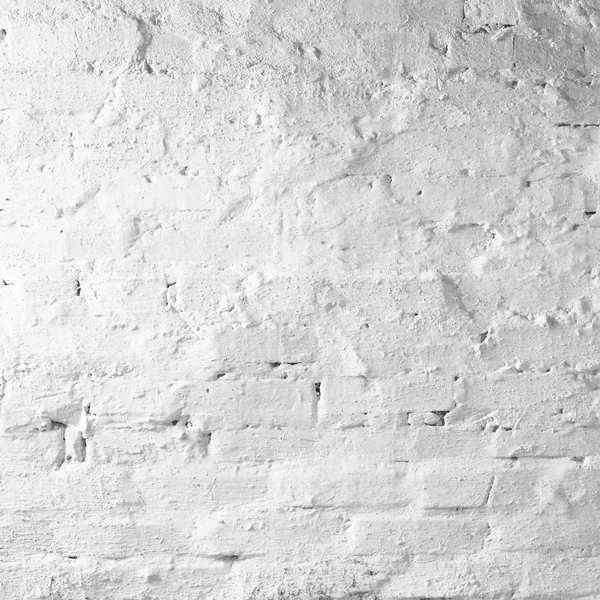 Текстура білої цегляної стіни крупним планом — стокове фото