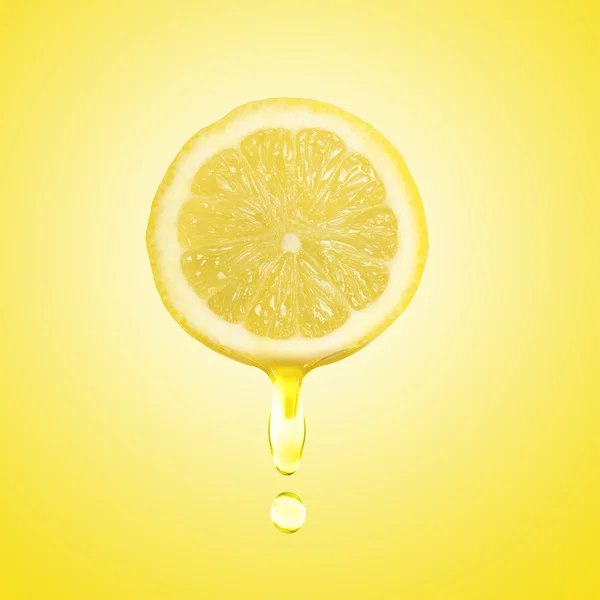 柠檬片 — 图库照片#