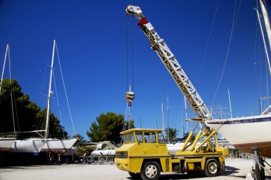 Fransa shore teknelerin otopark