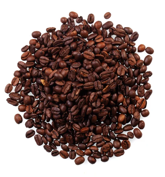 Kaffebönor Bönor Koffein Isolerad — Stockfoto