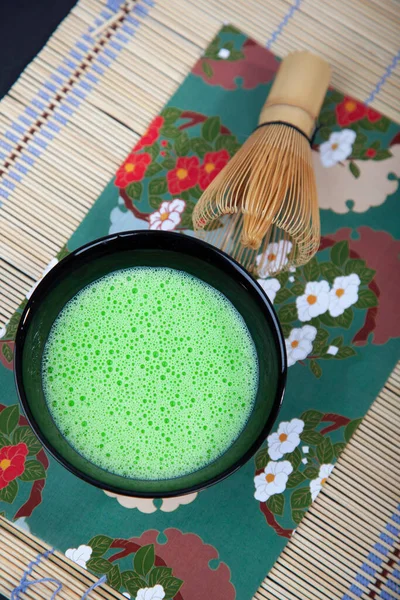 Matcha Grüner Tee Chinesisch — Stockfoto