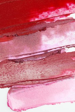  Ruj dokusu Soyut Arkaplan Lekesi Kırmızı Pembe Mor