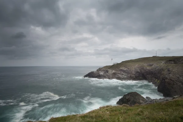 Phare de Trevose Head Photo De Stock