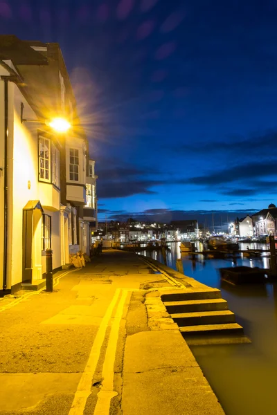 Weymouth muelle crepúsculo — Foto de Stock