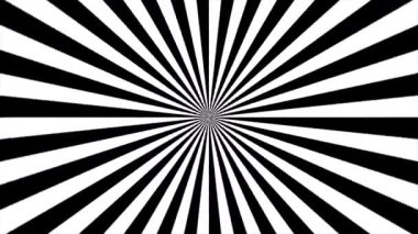 Animasyon spiral arka plan. Kusursuz döngü. retro güneş patlaması arkaplanı.