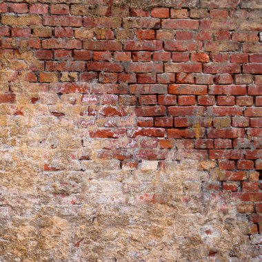 Kırmızı brickwall arka plan