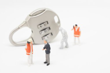 İş güvenlik kavramı.