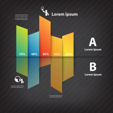 renkli vektör tasarımı