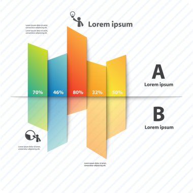 renkli vektör tasarımı