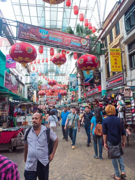 Ville chinoise de Petaling Street, Malaisie — Photo