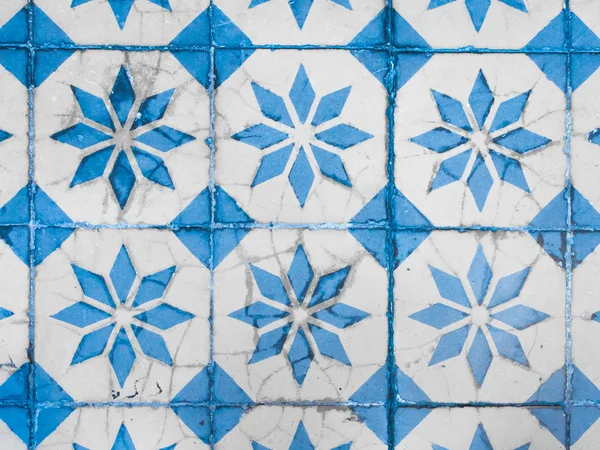 Chino azulejos antigos portugueses . — Fotografia de Stock