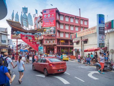 Jonker street, Malacca Malezya.