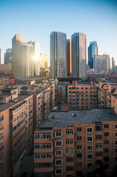 Downtown of the Dalian — Stock Photo, Image