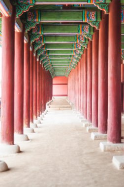 Koridora Gyeongbokgung Sarayı