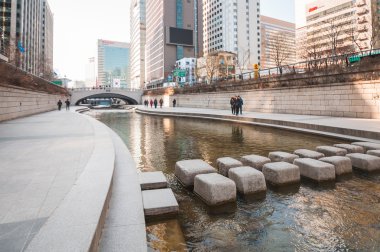 cheonggyecheon akım.