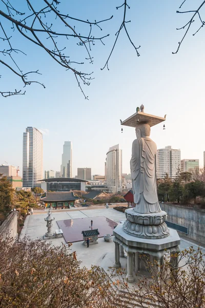 Templo de Bongeunsa, Seúl, Corea —  Fotos de Stock