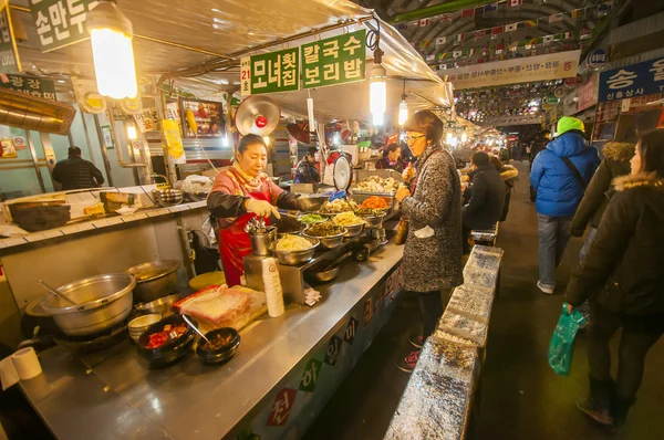 Mercado de gwangjang — Fotografia de Stock