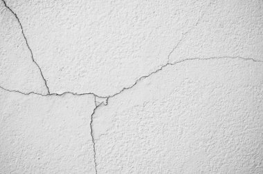 kırık çimento duvar