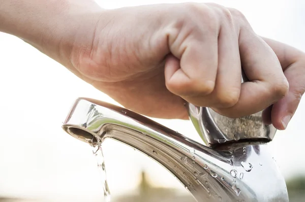 Water saving — Stock Photo, Image