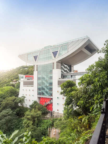 The Peak Tower in Hong Kong. — Stock Photo, Image