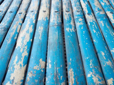 Mavi grunge ahşap arka plan boyalı 