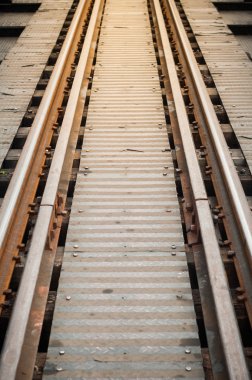 Demiryolu retro görüntü