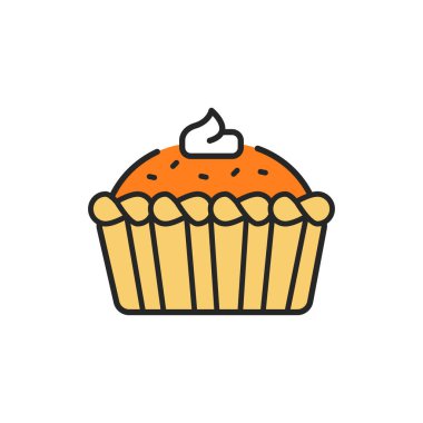 Turta rengi simgesi. İzole vektör ögesi.