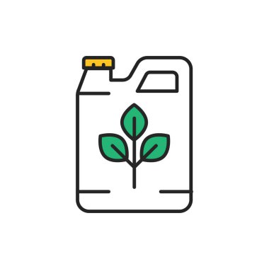 Böcek kontrol renk çizgisi simgesi. Web sayfası, mobil uygulama, tanıtım için resim grafiği.