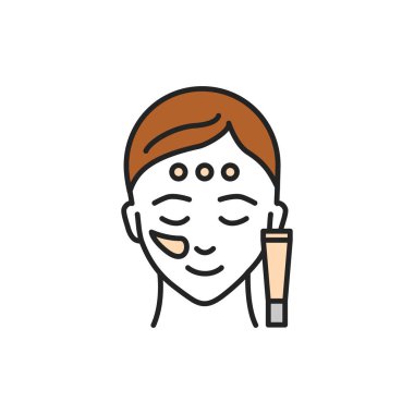 Ton taban renk simgesi. Web sayfası, mobil uygulama, düğme, logo için imzala