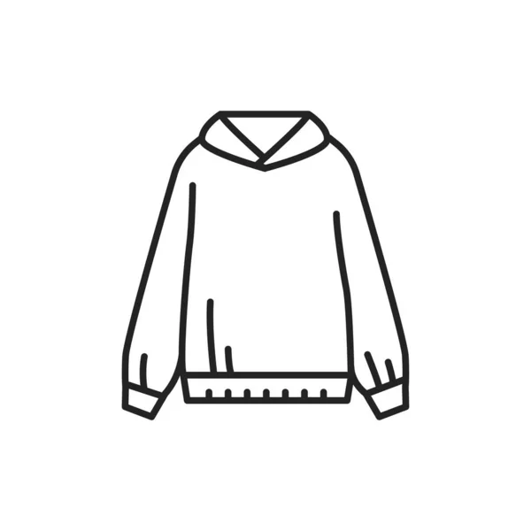 Sweatshirt Farbe Linie Symbol. Piktogramm für Webseite, mobile App, Promo. — Stockvektor