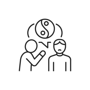 Hatred line color icon. Sign for web page, mobile app