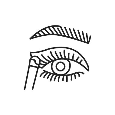 Gölge çizgi renk simgesini uygula. Web sayfası, mobil uygulama, düğme, logo için imzala