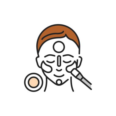 Ton taban renk simgesi. Web sayfası, mobil uygulama, düğme, logo için imzala