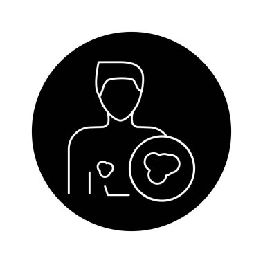 Mekanik yüz temizleme renk çizgisi simgesi. Cilt bakımı. SPA, kozmetik prosedürleri. Web sayfası için piktogram, mobil uygulama, tanıtım. UI UX GUI tasarım elemanı. Düzenlenebilir vuruş.