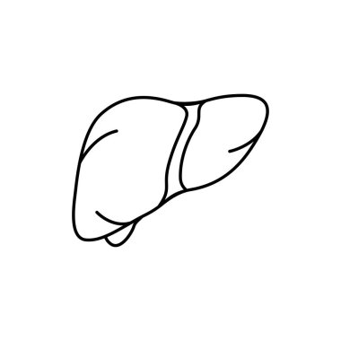 İnsan organı renk çizgisi simgesi. Web sayfası için piktogram, mobil uygulama, tanıtım. UI UX GUI tasarım elemanı. Düzenlenebilir vuruş.