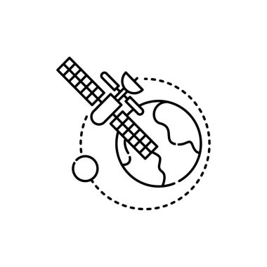 Havacılık renk çizgisi simgesi. Web sayfası için piktogram, mobil uygulama, tanıtım. UI UX GUI tasarım elemanı. Düzenlenebilir vuruş.