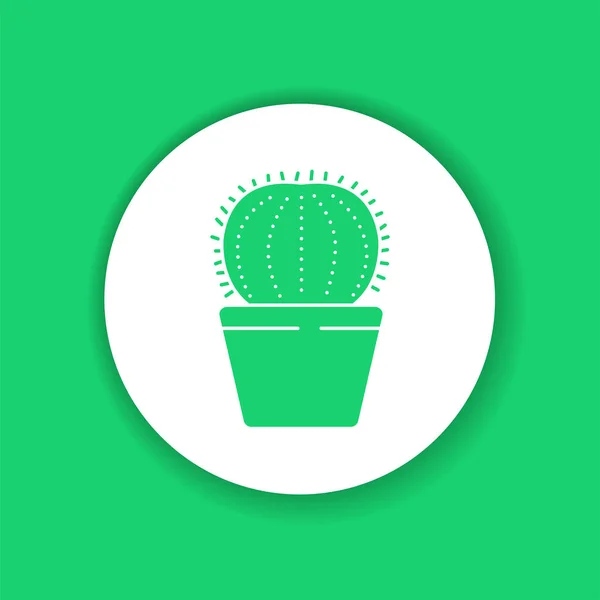 Ikona Koloru Kaktusa Piktogram Stronę Internetową Aplikacja Mobilna Promo Element — Wektor stockowy