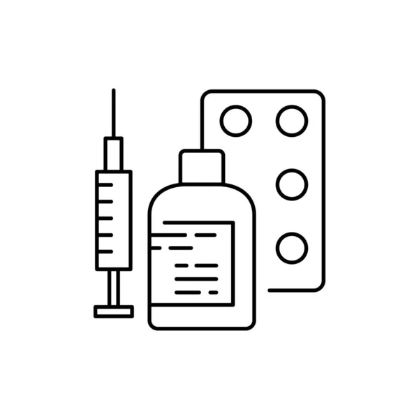 Refertility Treatment Olor Line Icon Беременность Пиктограмма Веб Страницы Мобильного — стоковый вектор
