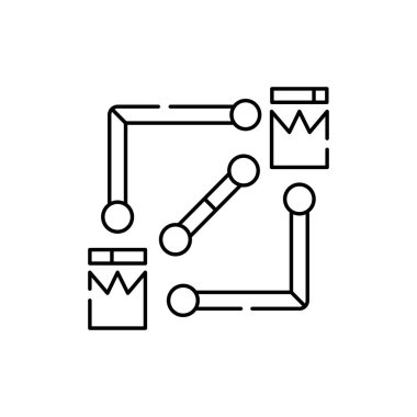 Çok oyunculu online savaş arenası renk çizgisi simgesi. Bilgisayar oyunları türleri. Web sayfası için piktogram, mobil uygulama, tanıtım. UI UX GUI tasarım elemanı. Düzenlenebilir vuruş.