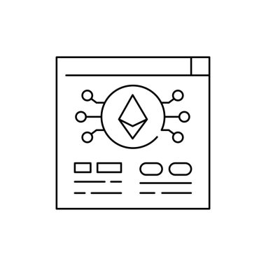 Platform işareti renk çizgisi simgesi. Web sayfası için piktogram, mobil uygulama, tanıtım. UI UX GUI tasarım elemanı. Düzenlenebilir vuruş.