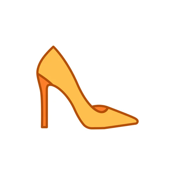 Pumps Olor Line Icon 페이지를 Pictogram 모바일 Gui 뇌졸중 — 스톡 벡터