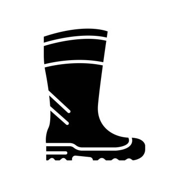 Su geçirmez yağmurluk rengi simge. Vektör izole eleman. Düzenlenebilir vuruş