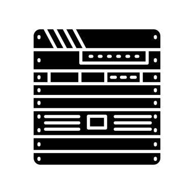 Ev laboratuarı siyah çizgi ikonu. Vektör izole eleman. Düzenlenebilir vuruş