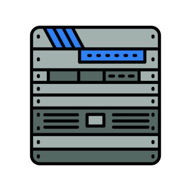 Ev laboratuarı siyah çizgi ikonu. Vektör izole eleman. Düzenlenebilir vuruş