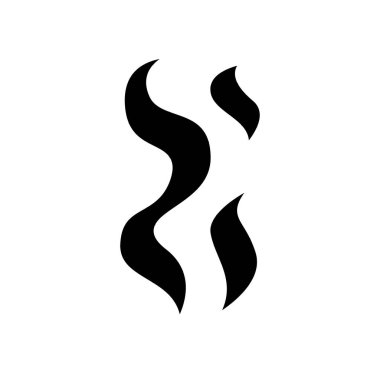 Siyah sembol kokusu alıyorum. Vektör izole eleman. Düzenlenebilir vuruş.