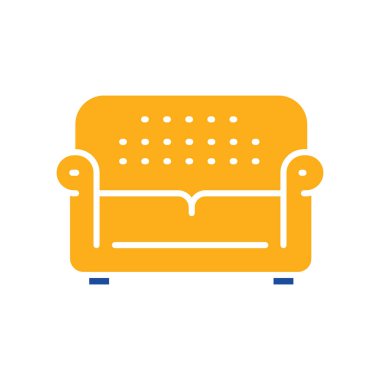 Dijital ve yazdırma projeleri için döşeme rengi düz simgesi. KVK ürünü. Uygulamalar ve web siteleri için en az temiz simgeler. UI UX ve markalaşma için modern basit simgeler