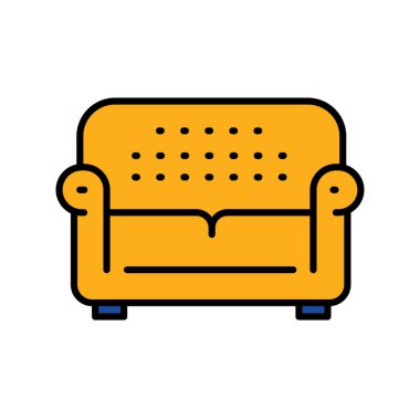 Dijital ve yazdırma projeleri için döşeme rengi düz simgesi. KVK ürünü. Uygulamalar ve web siteleri için en az temiz simgeler. UI UX ve markalaşma için modern basit simgeler