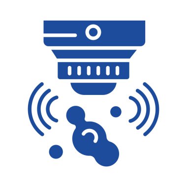 Dijital ve yazdırma projeleri için gaz sensörü renk simgesi. Uygulamalar ve web siteleri için en az temiz simgeler. UI UX ve markalaşma için modern basit simgeler