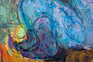 Etnografya, M.Sh. Khaziev. Sanatçı resim yağlarda boyalı. Geri