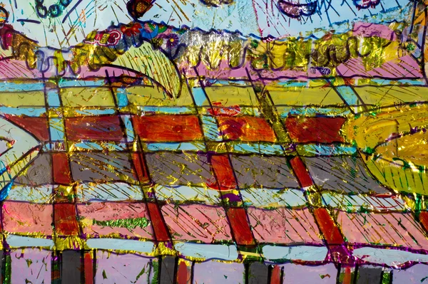 renkli folyo, oryantal kadın, Arap kadın, uygulama bir 